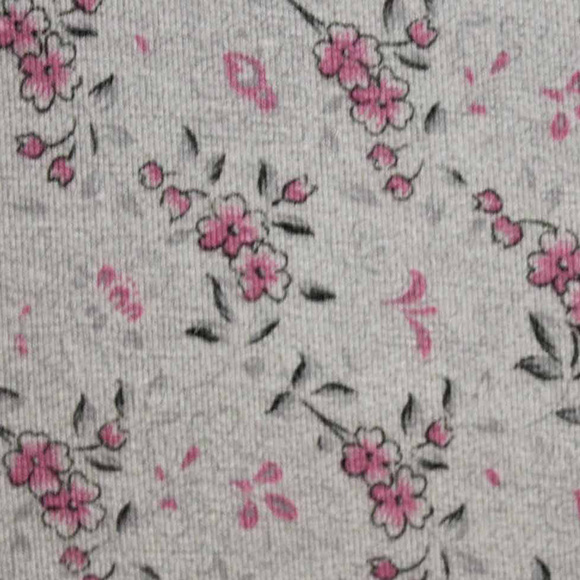 NWT Alfani Floral Knit 2 PC Pajama Set - Picture 4 of 4